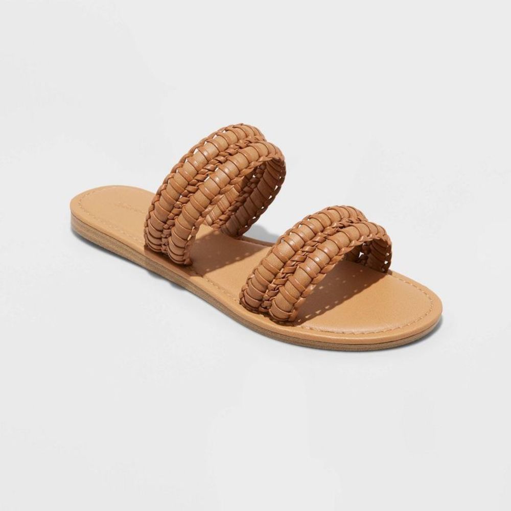 Universal Thread Tan Woven Sandals
